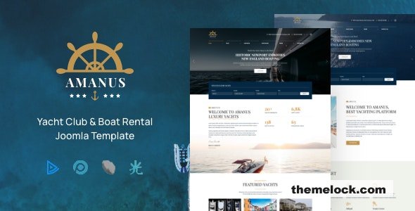 Amanus v1.0 - Yacht Charter Joomla Template