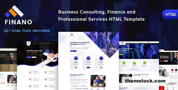 Finano - Consulting Finance HTML