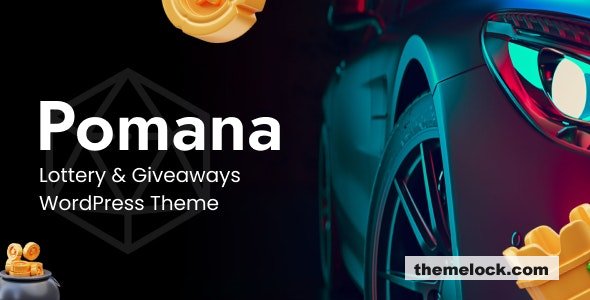 Pomana v1.1.1 – Lottery & Giveaways WordPress Theme