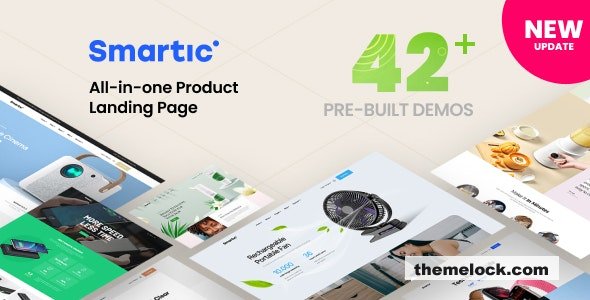Smartic v2.0.3 - Product Landing Page WooCommerce Theme