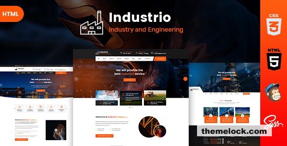 Industrio - Industrial Industry & Factory