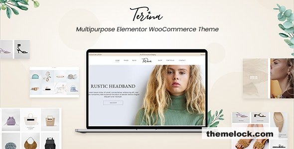 Terina v1.5.2 - Multipurpose Elementor WooCommerce Theme