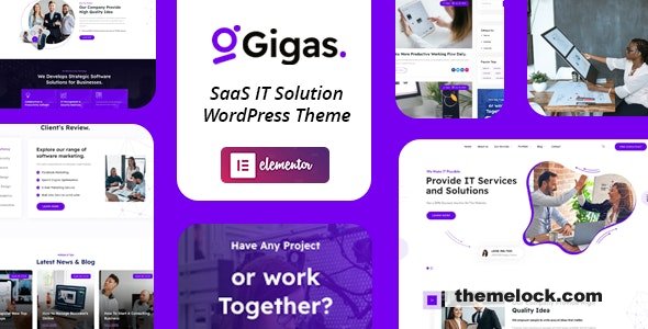 Gigas v1.0 - SaaS WordPress Theme