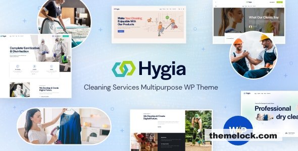 Hygia v1.8.0 - Cleaning Services Multipurpose WordPress Theme