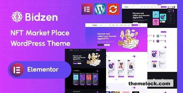 Bidzen - NFT Marketplace WordPress Theme - 4 January 2023