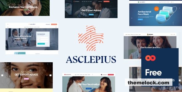 Asclepius v1.6.0 - Doctor, Medical & Healthcare WordPress Theme
