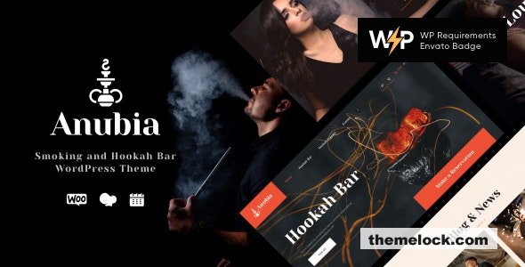 Anubia v1.0.9 - Smoking and Hookah Bar WordPress Theme