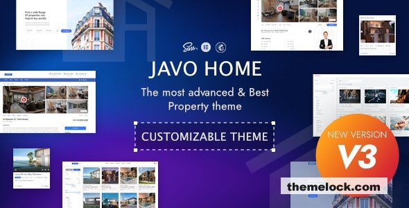 Javo Home v3.4 - Real Estate, Property WordPress Theme