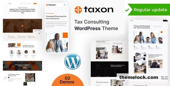 Taxon v1.0.0 - Tax Advisor Consulting WordPress Theme