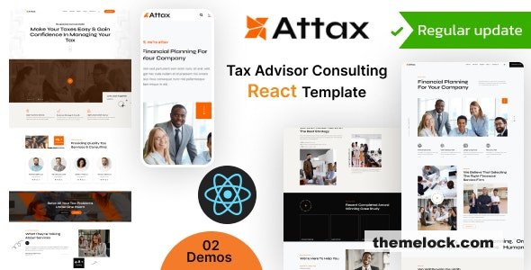 Attax - Business Consulting React Next Js Template