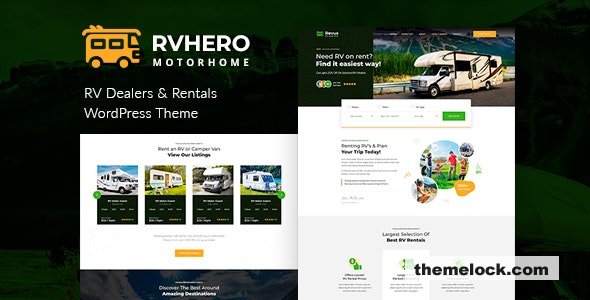 Rvhero - RV rental HTML Template
