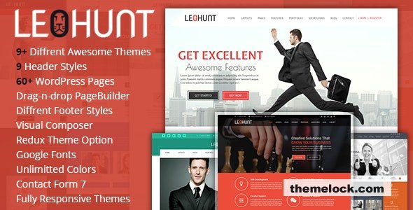 LeoHunt v1.0 - Responsive MultiPurpose WordPress Theme