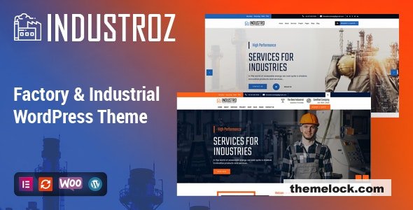 Industroz v4.7 - Factory & Industrial WordPress Theme