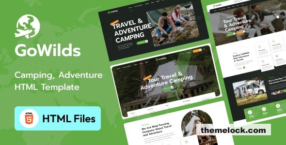 Gowilds - Travel & Tour Booking HTML Template