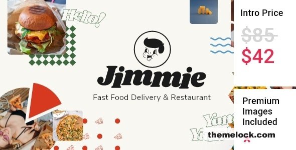 Jimmie v1.0 - Fast Food Delivery and Restaurant Theme