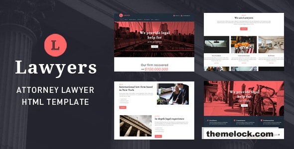 Lawyers v3.0.0 - Attorney Law Firm Template