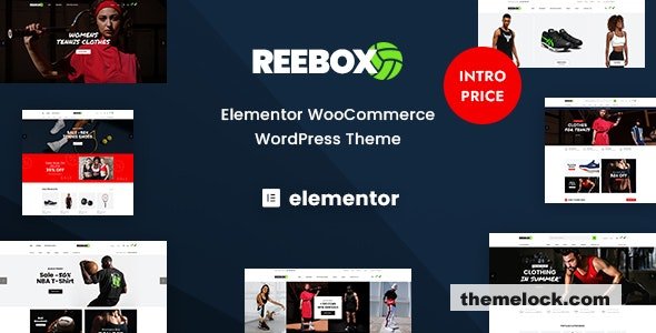 Reebox v1.0.8 - Elementor WooCommerce WordPress Theme