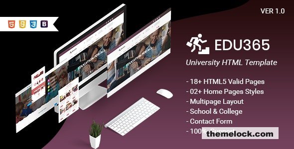 Edu365 - University HTML Template