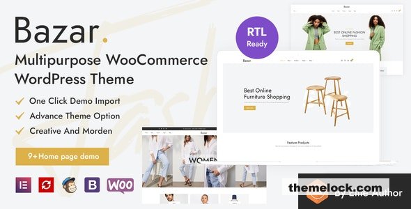 Bazar v1.2 - Multipurpose WooCommerce WordPress Theme