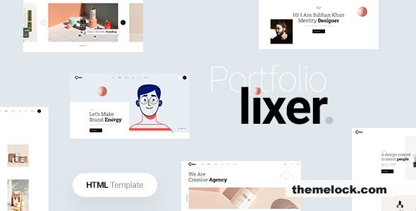 Lixer - Creative Portfolio HTML Template