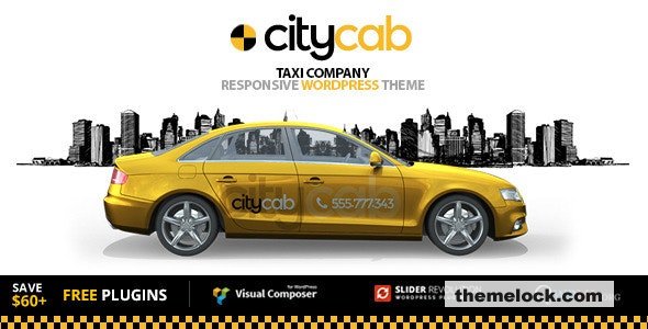 CityCab v3.5.3 - Taxi Company WordPress Theme
