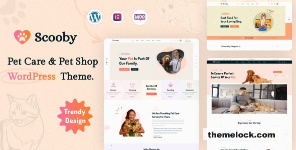 Scooby v1.0 - Pet Care and Pet Shop WordPress Theme