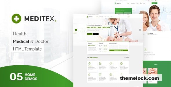 Meditex - Health and Medical HTML Template