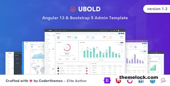 UBold v1.2.0 - Angular 13 Admin & Dashboard Template