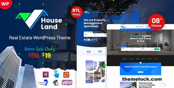 Houseland v1.2 - Real Estate Wordpress Theme