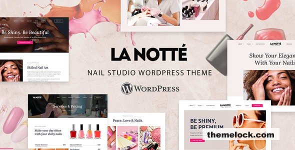 LaNotte v1.0 - Nail Salon WordPress Theme