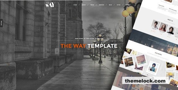 The Way v1.0 - Creative OnePage & MultiPurpose WP Theme