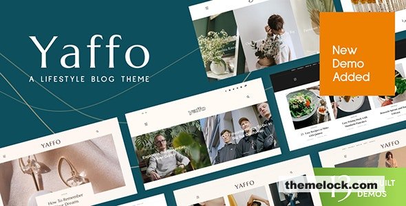Yaffo v1.4.13 - A Lifestyle Personal Blog WordPress Theme