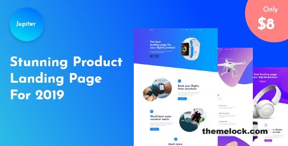 Jupiter - Product Landing Page