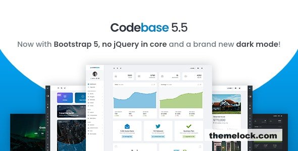 Codebase v5.7 - Bootstrap 5 Admin Dashboard Template & Laravel 10 Starter Kit