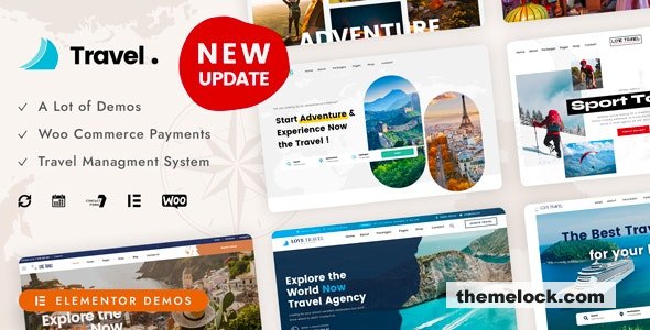 Love Travel v5.3 - Creative Travel Agency WordPress