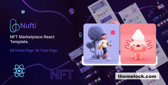Nufti - NFT Marketplace React Template