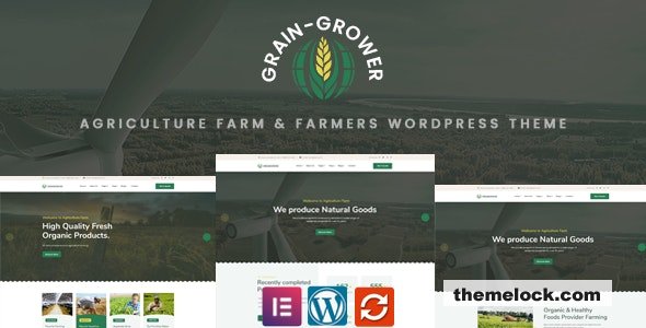 Graingrower v1.0.3 – Agriculture Farming WordPress Theme