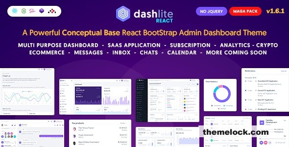 DashLite v1.6.2 - React Admin Dashboard Template