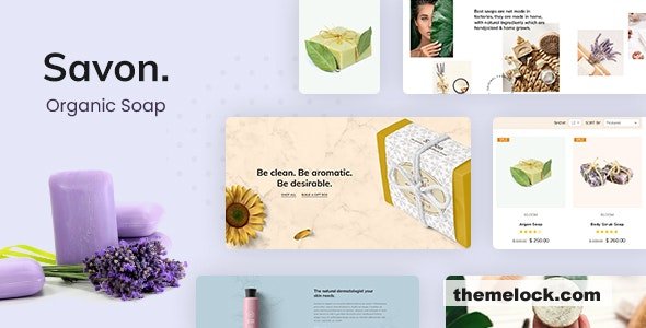 Savon v1.6 - Handmade Shop WordPress Theme