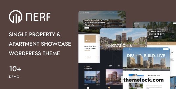 Nerf v1.0.1 - Single Property WordPress Theme