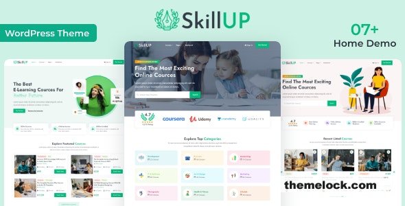 SkillUp v1.0.19 - Online Education WordPress Theme