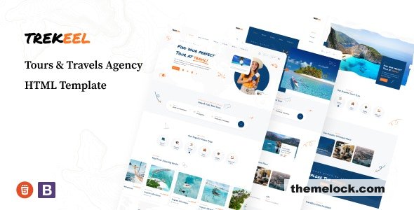 Trekee - Tours & Travels Agency HTML Template