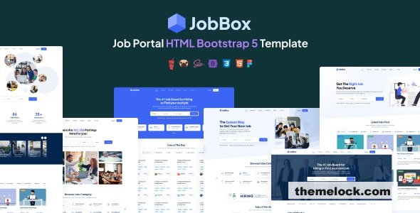 JobBox v4.1 - Job Portal + Admin HTML Bootstrap 5 Template