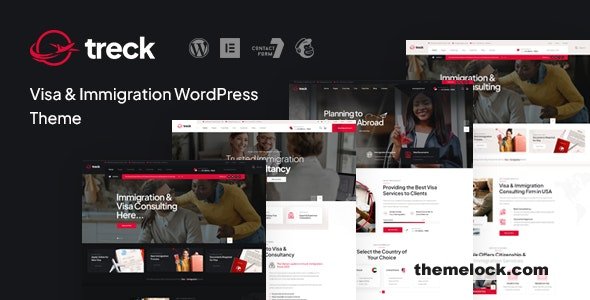 Treck v1.0.0 - Immigration and Visa Consulting WordPress Theme