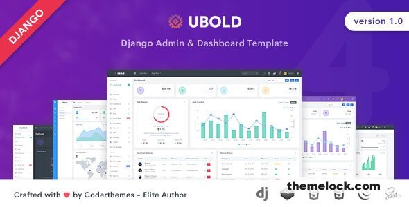 Ubold - Django Admin & Dashboard Template