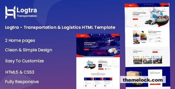 Logtra v1.1 - Transportation & Logistics HTML Template