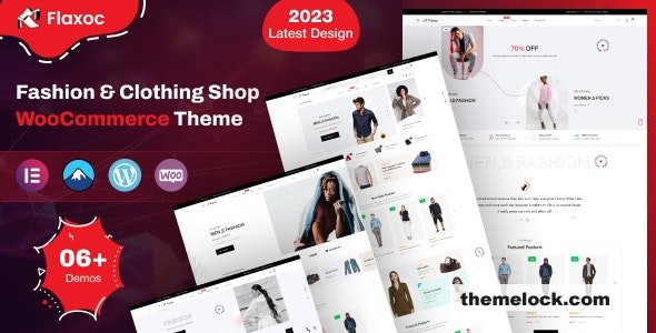 Flaxoc v1.0.2 - Fashion Store WooCommerce Theme