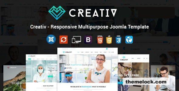 Creativ v2.0 - Responsive Multipurpose Joomla Template