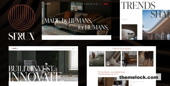 Strux v1.0 - Architecture & Interior Design WordPress Theme