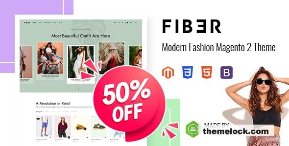 Fiber v1.1.0 - Modern Fashion Store Magento 2 Theme